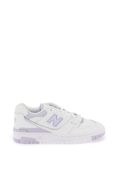 New Balance 550 Trainers In Lilac