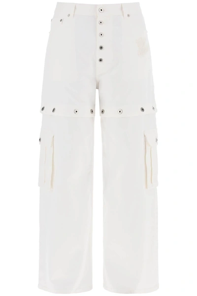 Off-white 90s Mid-rise Straight-leg Jeans In White