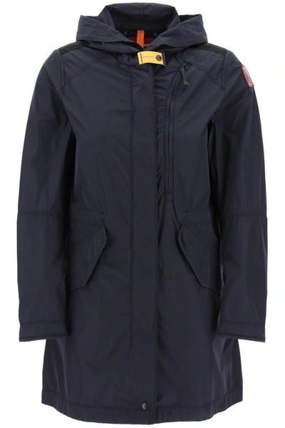 Parajumpers Hooded Parka Tank In Blue