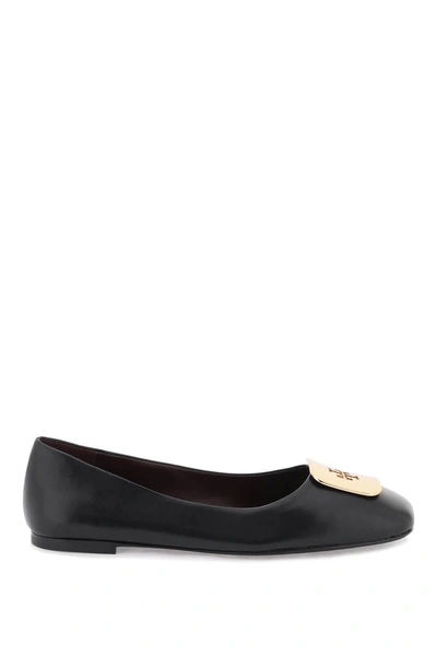 Tory Burch Georgia Ballet Flat In Black