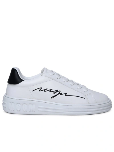 Msgm Sneaker Iconic In White
