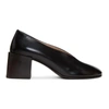 ACNE STUDIOS BLACK SULLY DECONSTRUCTED HEELS,1EIC73