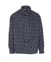 Kenzo X Verdy Logo-print Shirt In Blue