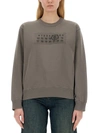 Mm6 Maison Margiela Sweaters In Beige