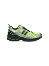 New Balance Low Top Sneakers With Mesh Upper And Pull Tab In Green
