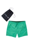 Lacoste Man Swim Trunks Green Size Xxl Polyester