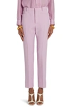 TOM FORD WOOL & SILK TWILL ANKLE PANTS