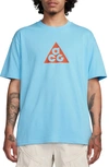 Nike Dri-fit Acg Oversize Graphic T-shirt In Blue
