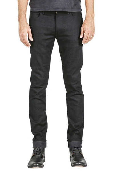 Hiroshi Kato The Needle Skinny Jeans In Black Raw