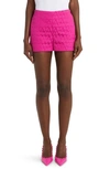 Valentino Vlogo Toile Iconographe Shorts In Pink Pp