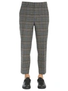 MSGM CHECK TROUSERS,7698278