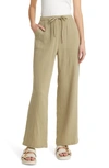 Rails Emmie Orgaic Cotton Gauze Drawstring Pants In Mermaid