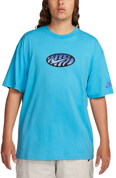 Nike Max90 Air Max Plus Graphic T-shirt In Blue