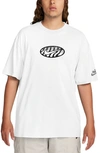 Nike Max90 Air Max Plus Graphic T-shirt In White