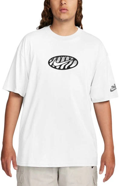 Nike Max90 Air Max Plus Graphic T-shirt In White