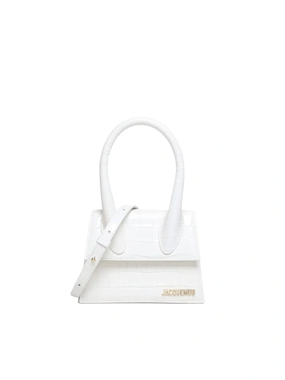 Jacquemus White Les Classiques 'le Grand Chiquito' Bag In 100 White