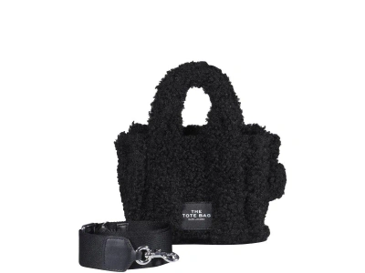 Marc Jacobs The Teddy Micro Tote Bag In Black