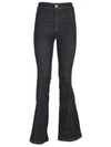 GIVENCHY Givenchy Fitted Bootcut Jeans,17U5514608401