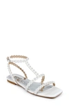 BADGLEY MISCHKA CAMI SQUARE TOE GLADIATOR SANDAL