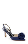 BADGLEY MISCHKA CARLISE ROSE PINTED TOE PUMP