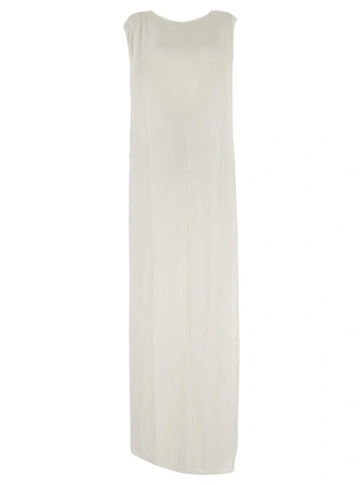 Jacquemus La Dressing Gown Capa In White