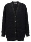 VALENTINO TOILE ICONOGRAPHE SWEATER, CARDIGANS BLACK