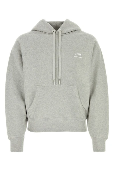 Ami Alexandre Mattiussi Ami Sweatshirts In Grey