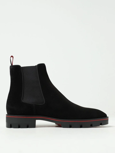 Christian Louboutin Boots  Men Color Black