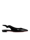 Christian Louboutin Hot Chickita Ballerinas In Black