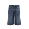 Alexander Mcqueen Denim Shorts