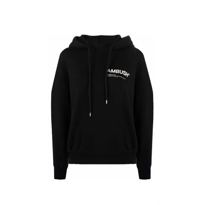 AMBUSH AMBUSH LOGO HOODED SWEATSHIRT