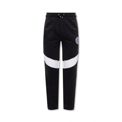 Balmain Logo Sweatpants In Black