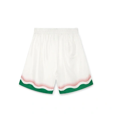Casablanca Le Jeu De Ping Pong Shorts In Beige