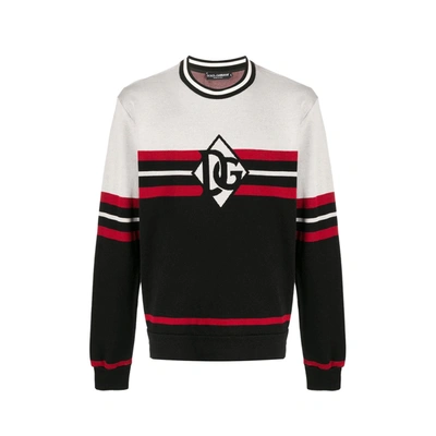 Dolce & Gabbana Logo Sweater In Multi