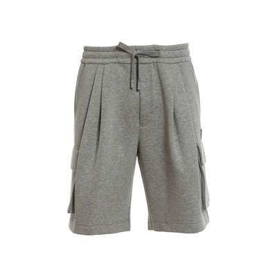 Dolce & Gabbana Track Shorts In Gray