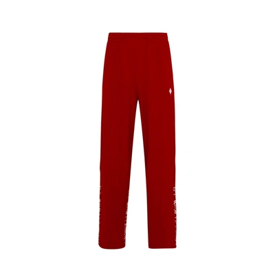 Marcelo Burlon County Of Milan County Of Milan Track Trousers In Red