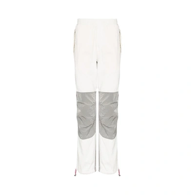 Moncler 1952 Two Tone Track Trousers In White