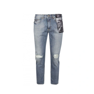 Versace Jeans Couture Versace Denim Jeans In Blue