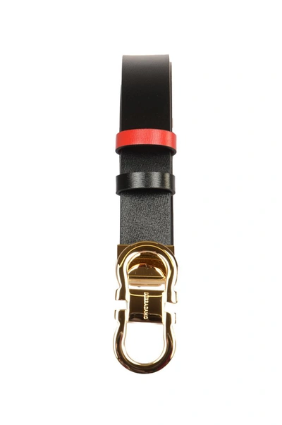 Ferragamo Belts In Burgundy
