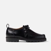 Duke & Dexter Mens Black Moby Lace-up Leather Loafer Boots In Black