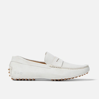 Duke & Dexter Men's Hunt Off-white Driving Loafer - Men's