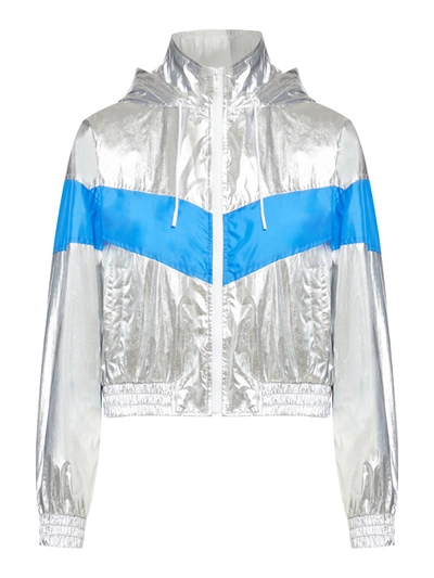 Celine Track Jacket In Metallic