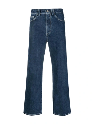 Sunnei Straight Jeans In Blue
