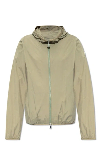 Moncler Fegeo Hooded Jacket In Green