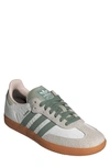 Adidas Originals Gender Inclusive Samba Og Sneaker In Ftwwht/silgrn/putmau