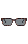 AIRE CASTOR 51MM D-FRAME SUNGLASSES