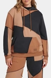 Ugg Raini Patchwork Hoodie In Brown