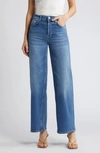 Rails Sunset High Waist Slim Fit Crop Flare Jeans In Tidal Wave