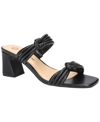 Bella Vita Danville Slide Sandal In Black- Manmade