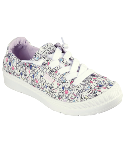 Skechers Women's Bobs Beyond In White,multi